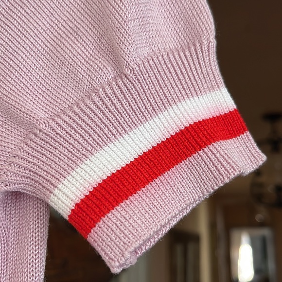 FLAWED marianna senchina | knit top Polo styling cotton / viscose - Picture 5 of 10